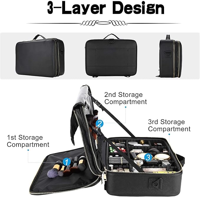 Portable Makeup Storage Bag for Women