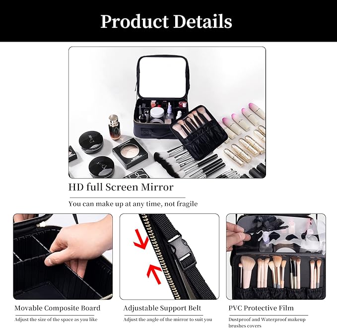 Portable Makeup Storage Bag for Women